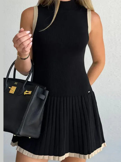 Modern Classic | Contrast Details Dress