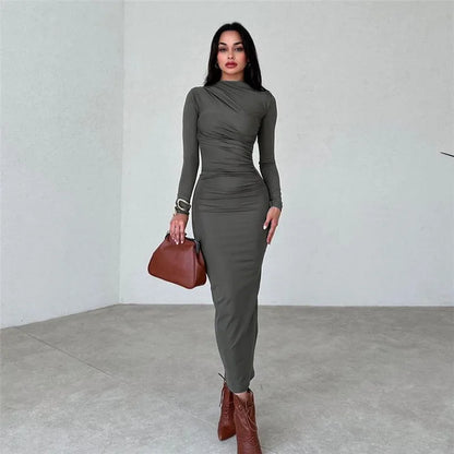 Minimalist Essence™ Fitted Midi Dress