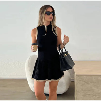 Modern Classic | Contrast Details Dress