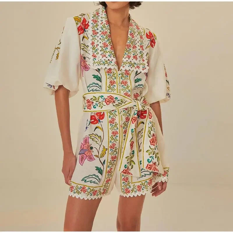 Fresca Primavera | Flowery Jumpsuit