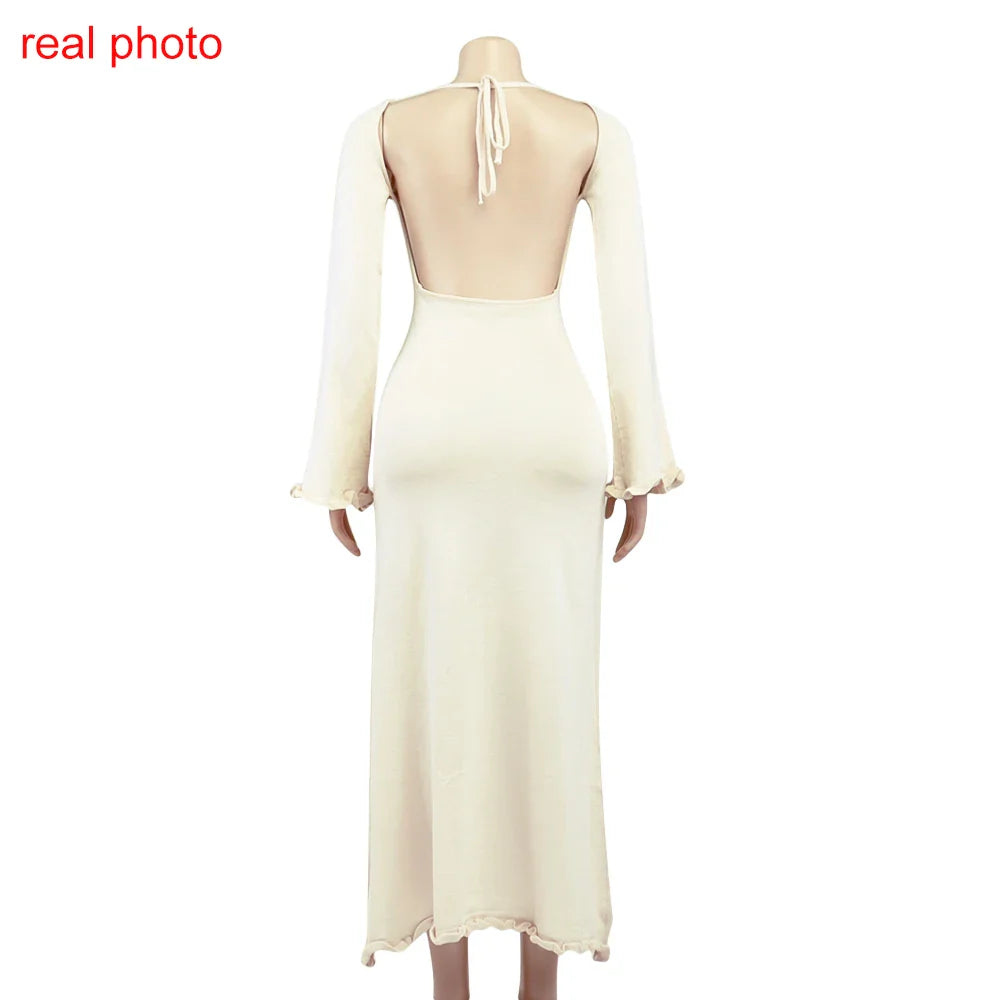 Delicate Dream™ Open Back Dress