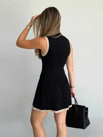 Modern Classic | Contrast Details Dress