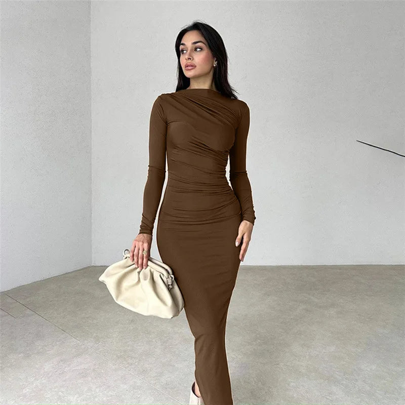 Minimalist Essence™ Fitted Midi Dress