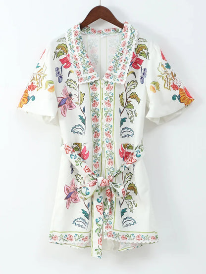 Fresca Primavera | Flowery Jumpsuit