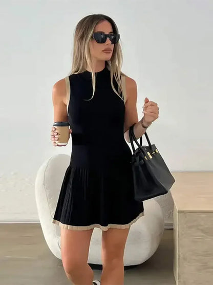 Modern Classic | Contrast Details Dress