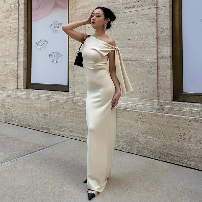 Timeless Glamour | Asymmetric Dress